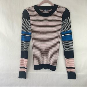 Freshman Striped Sweater Multicolor Size L